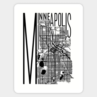 Map of Minneapolis Magnet